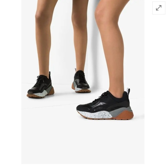 🛍️🛍️ 🥂 HOST PICK 🎁 🥂 STELLA MCCARTNEY Eclypse ow-Top Sneakers. Size : 37  (NWT) - Picture 3 of 16